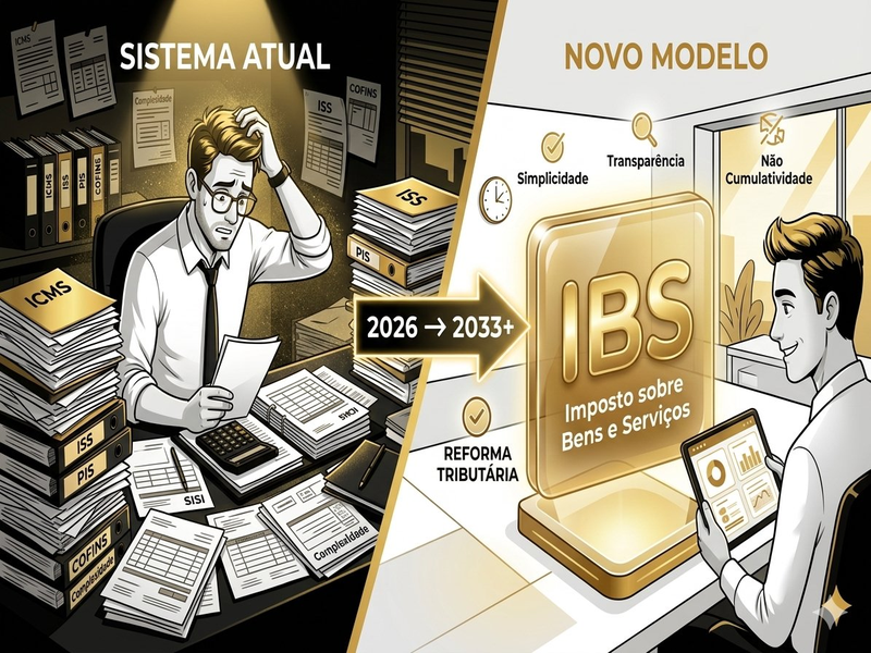 A transição do caos burocrático para a simplificação: o IBS como pilar da modernização tributária no Brasil a partir de 2026.